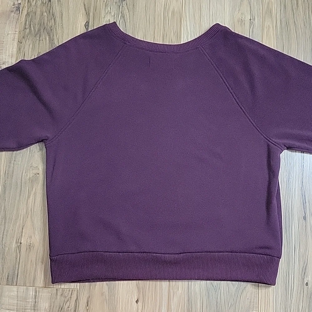 Victoria Secret Pull Over Maroon Sweatshirt - Picture 9 of 11